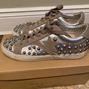 Vintage Havana Studded Sneakers